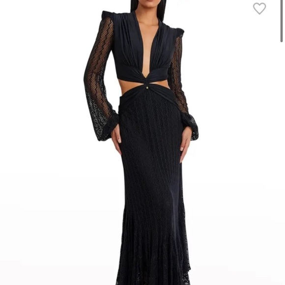 Plunge Netted Cutout Maxi Beach Dress
Size small - Picture 7 of 12